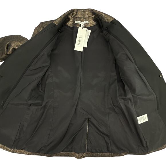 VERONICA BEARD Ashburn Dickey Jacket Blazer in Bronze 8|M - Picture 6 of 11